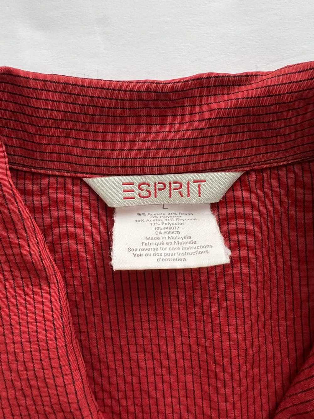 Esprit × Vintage VTG ESPIRIT Camp Collar Shirt - image 3