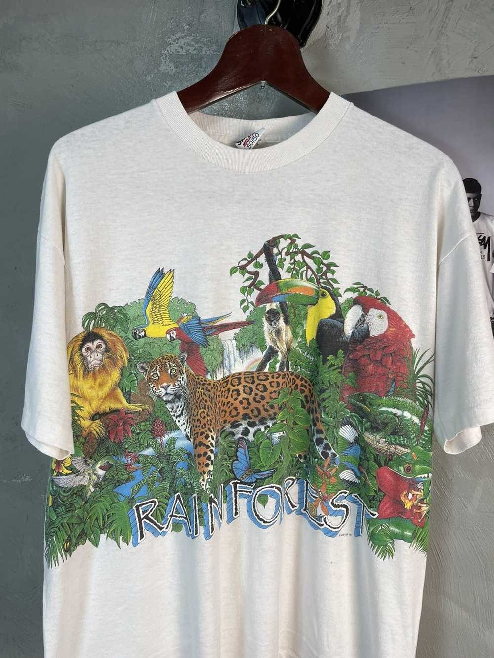 Animal Tee × Streetwear × Vintage Vintage Animal … - image 2