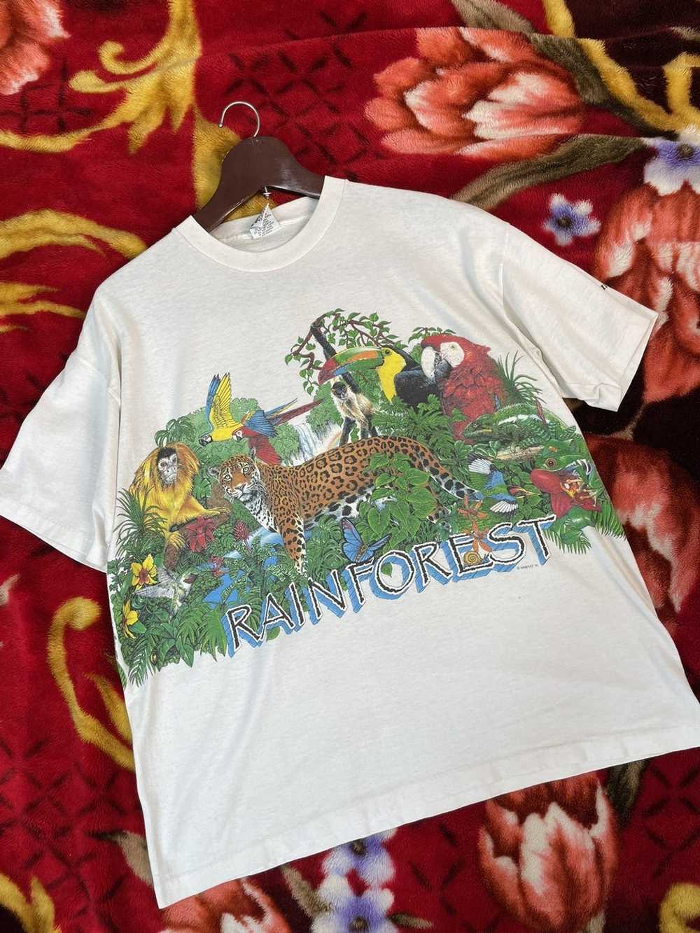 Animal Tee × Streetwear × Vintage Vintage Animal … - image 6