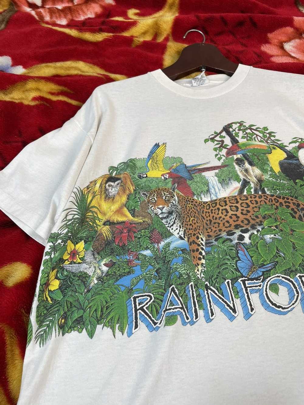 Animal Tee × Streetwear × Vintage Vintage Animal … - image 7