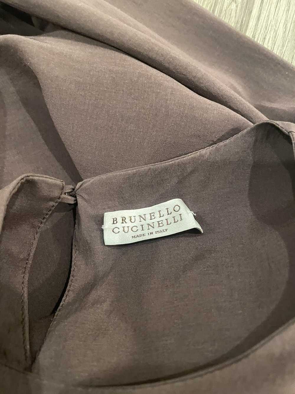 Brunello Cucinelli NO PAYPAL lace detail shirt!! - image 5