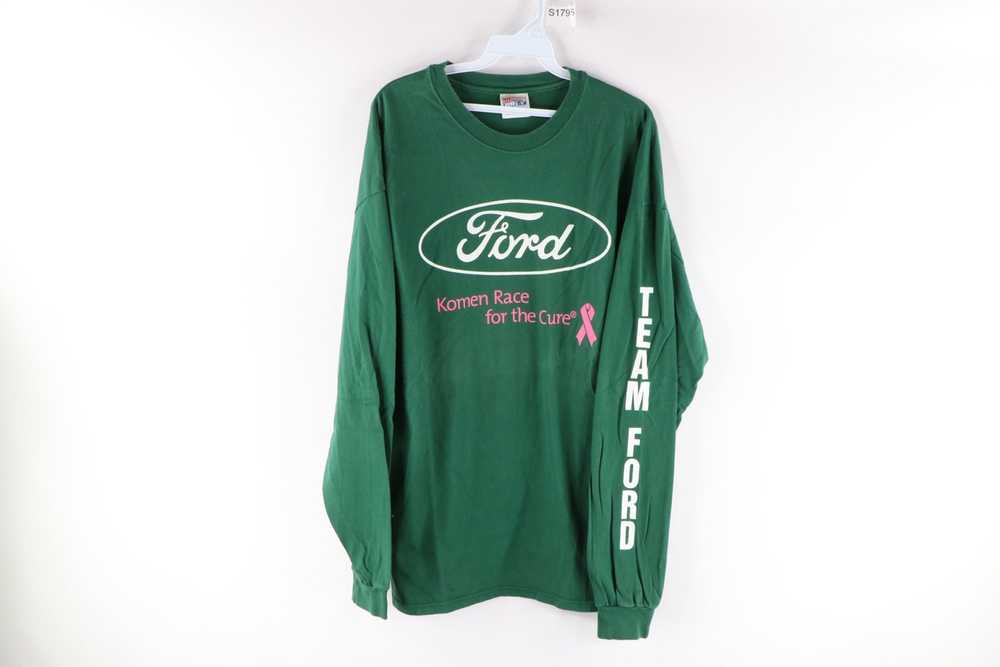 Vintage Vintage 90s Ford Motor Co Komen Race Long… - image 1