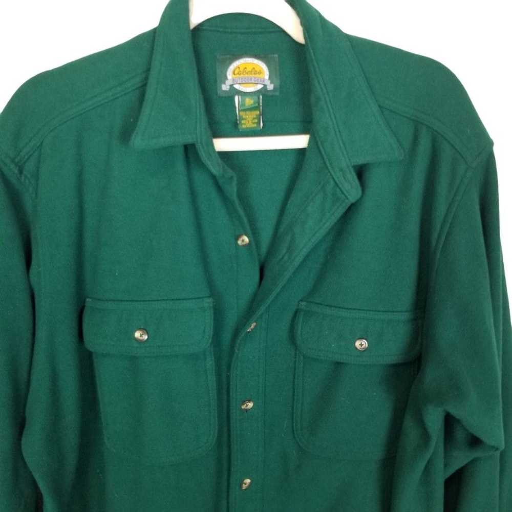 Cabelas Cabela's XL Fleece Long Sleeves Button Up… - image 2