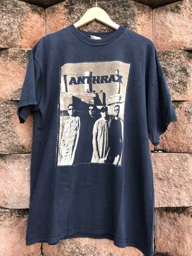 Band Tees × Rock T Shirt × Vintage Vintage Anthrax