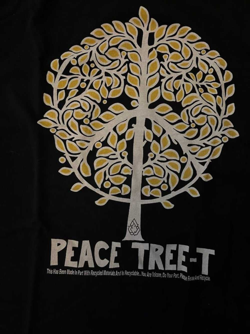 Volcom Peace Tree-T w/ pro-recycle message - image 3