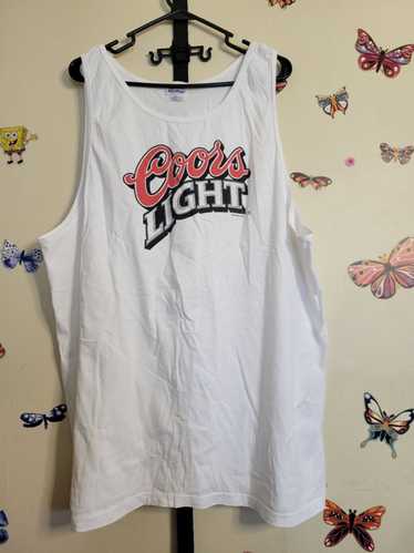 Hanes Vintage Coors Light Sleeveless Shirt - image 1