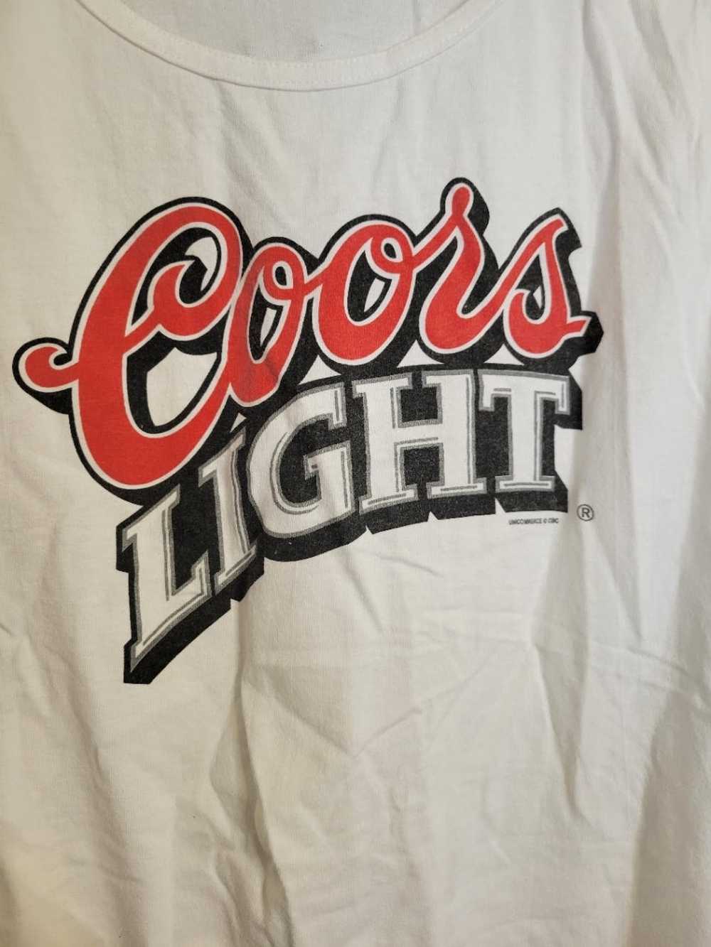 Hanes Vintage Coors Light Sleeveless Shirt - image 2