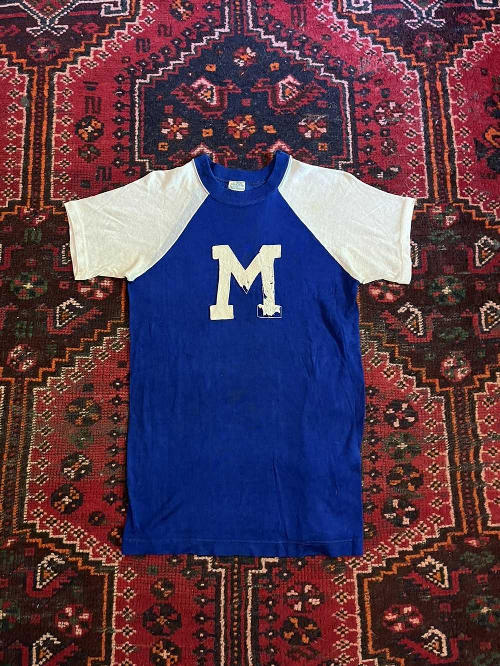 Made In Usa × Vintage Vintage 40s jersey shirt - image 1