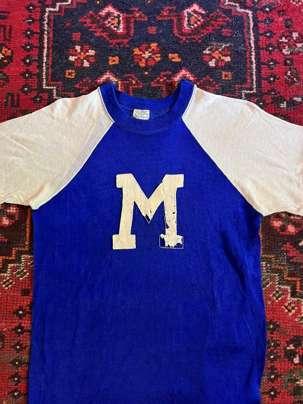 Made In Usa × Vintage Vintage 40s jersey shirt - image 2