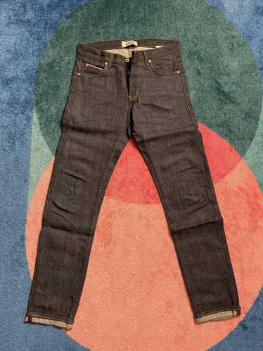 Naked & Famous Denim Jeans Super Guy Pants 2024 Standard Slub Indigo Button Fly 29x32