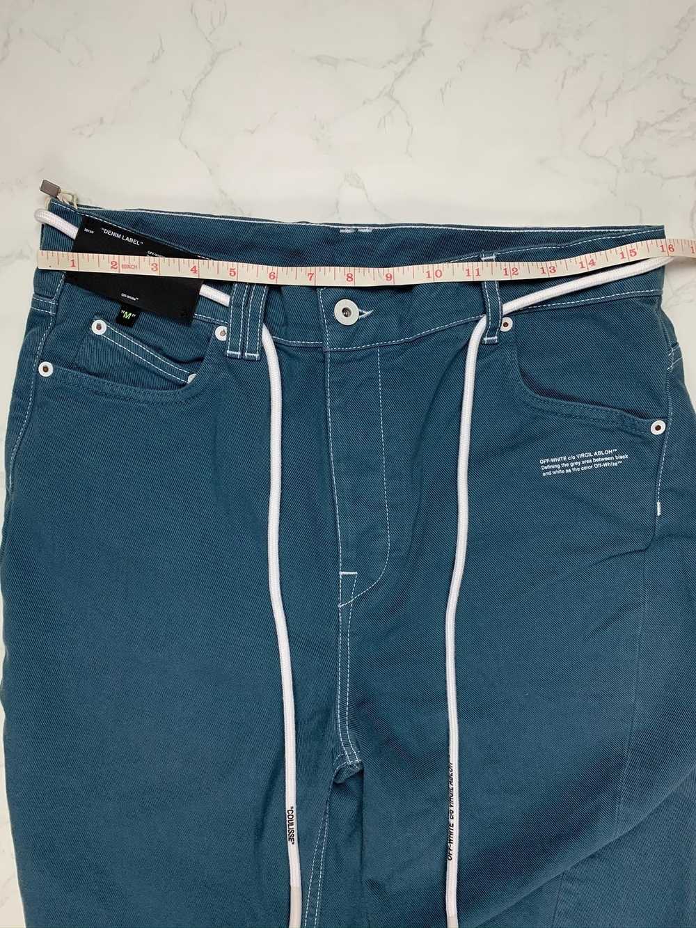 Off-White Rare Off-White Blue Denim Jeans - image 2