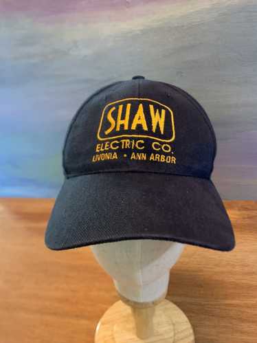 Dad Hat × Snap Back × Vintage Shaw Electric Compan