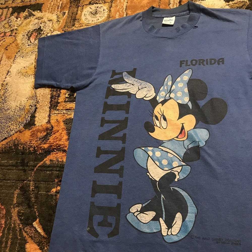 Other Vtg 90s Walt Disney Florida Minnie T-Shirt … - image 2