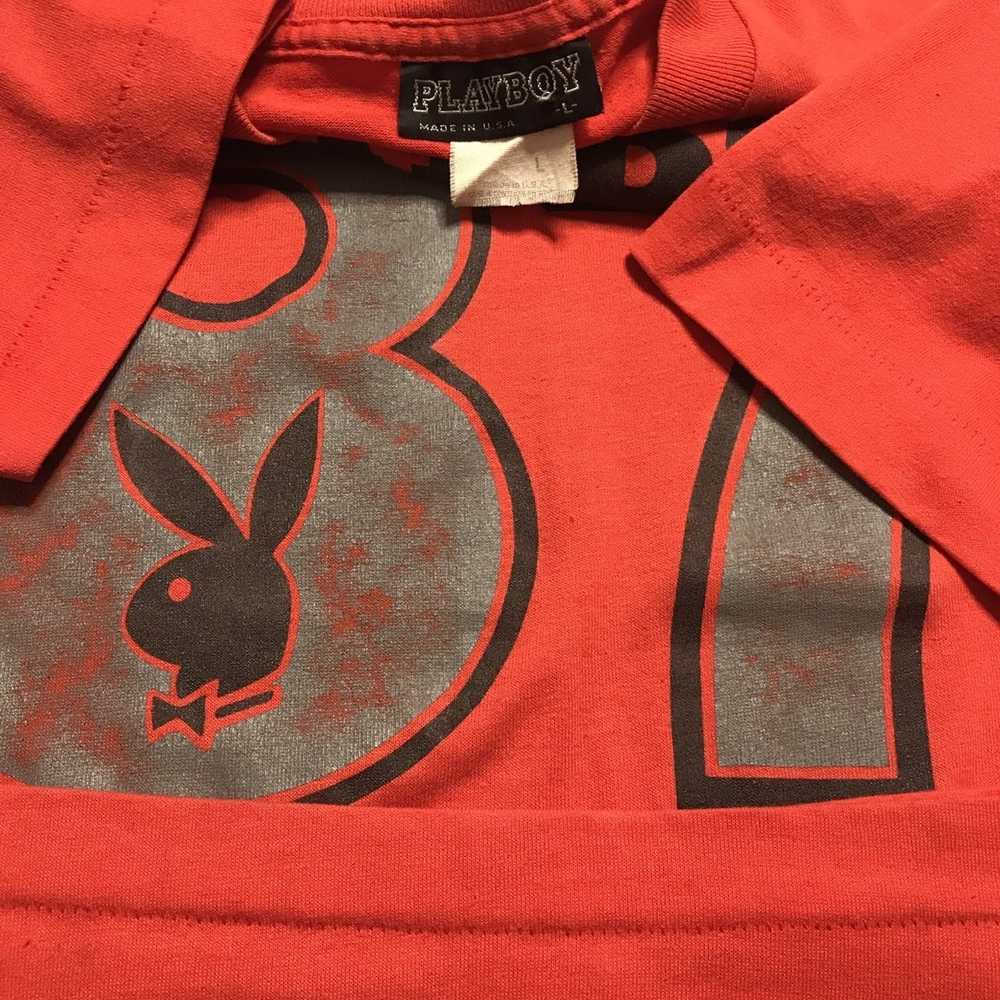 Other Vtg 80s Playboy 87 T-Shirt MADE IN USA - image 3