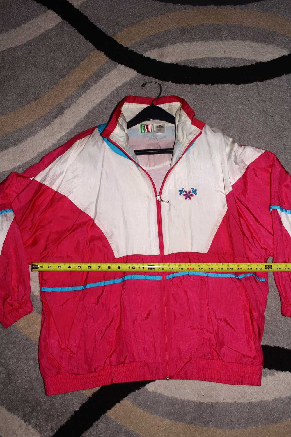 Vintage 80's Fluorescent Jacket (Retro/Vaporwave) - image 5