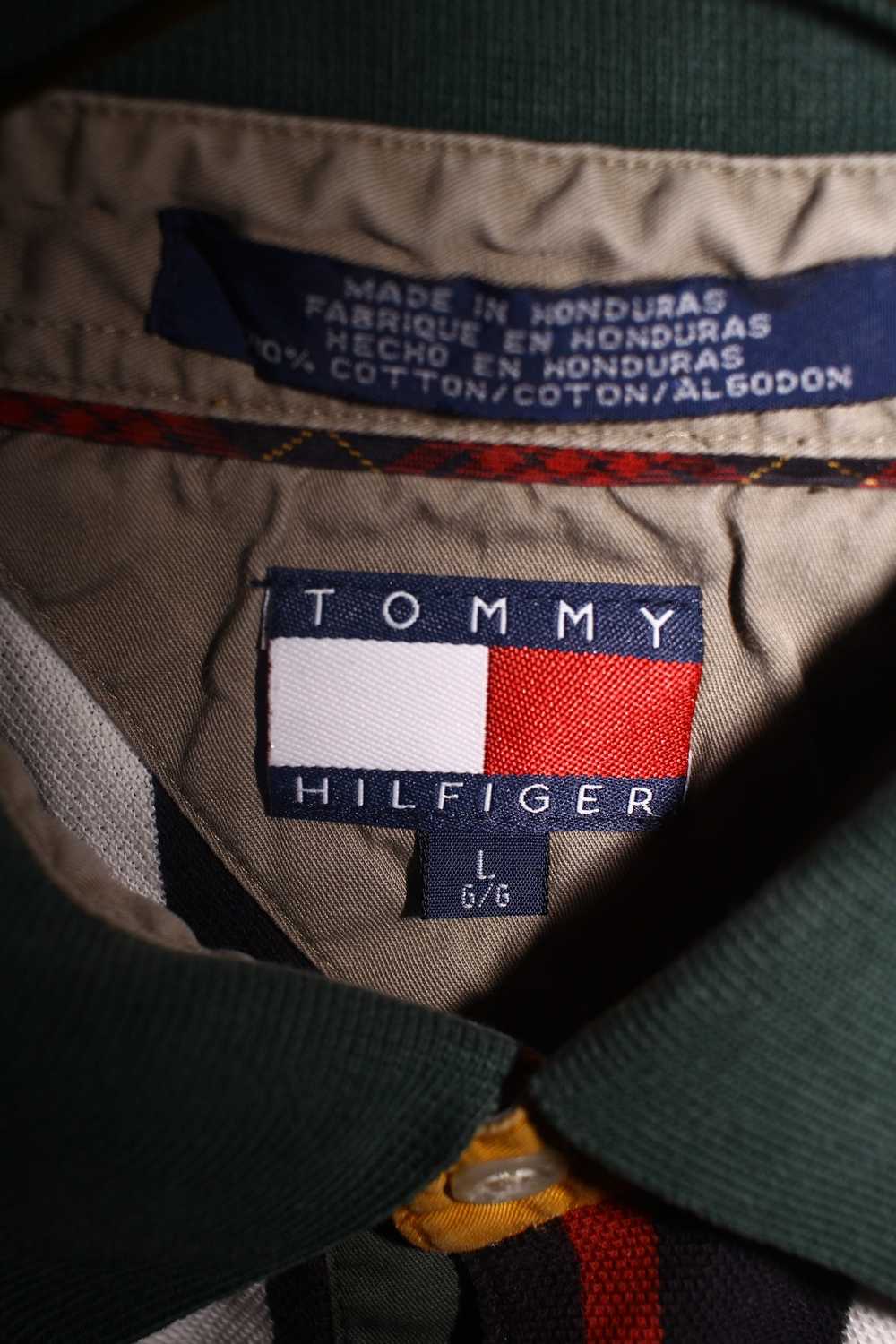 Tommy Hilfiger × Vintage 90s Tommy Hilfiger Multi… - image 4