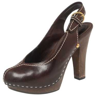 Saint Laurent Leather sandal - image 1