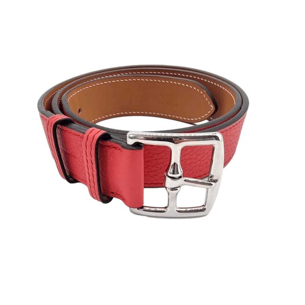 Hermès Etrivière leather belt - image 2