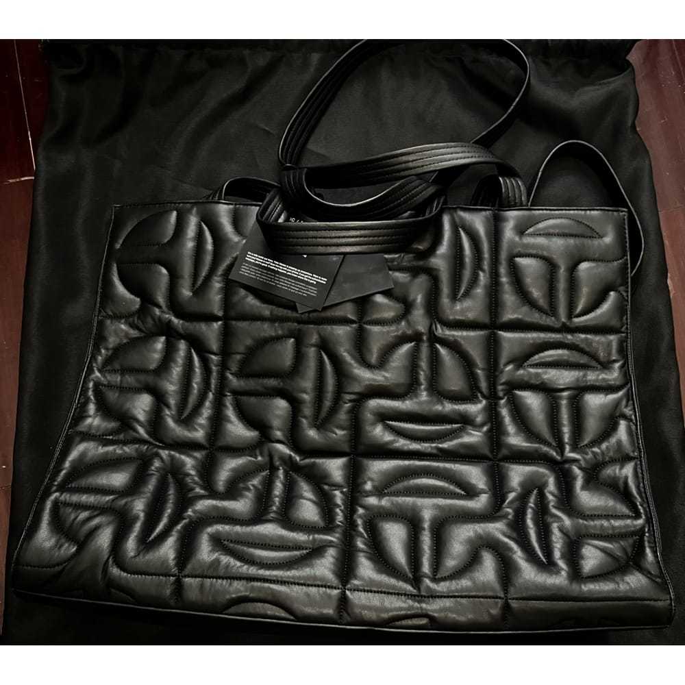 Telfar Large Shopping Bag leather tote - image 2