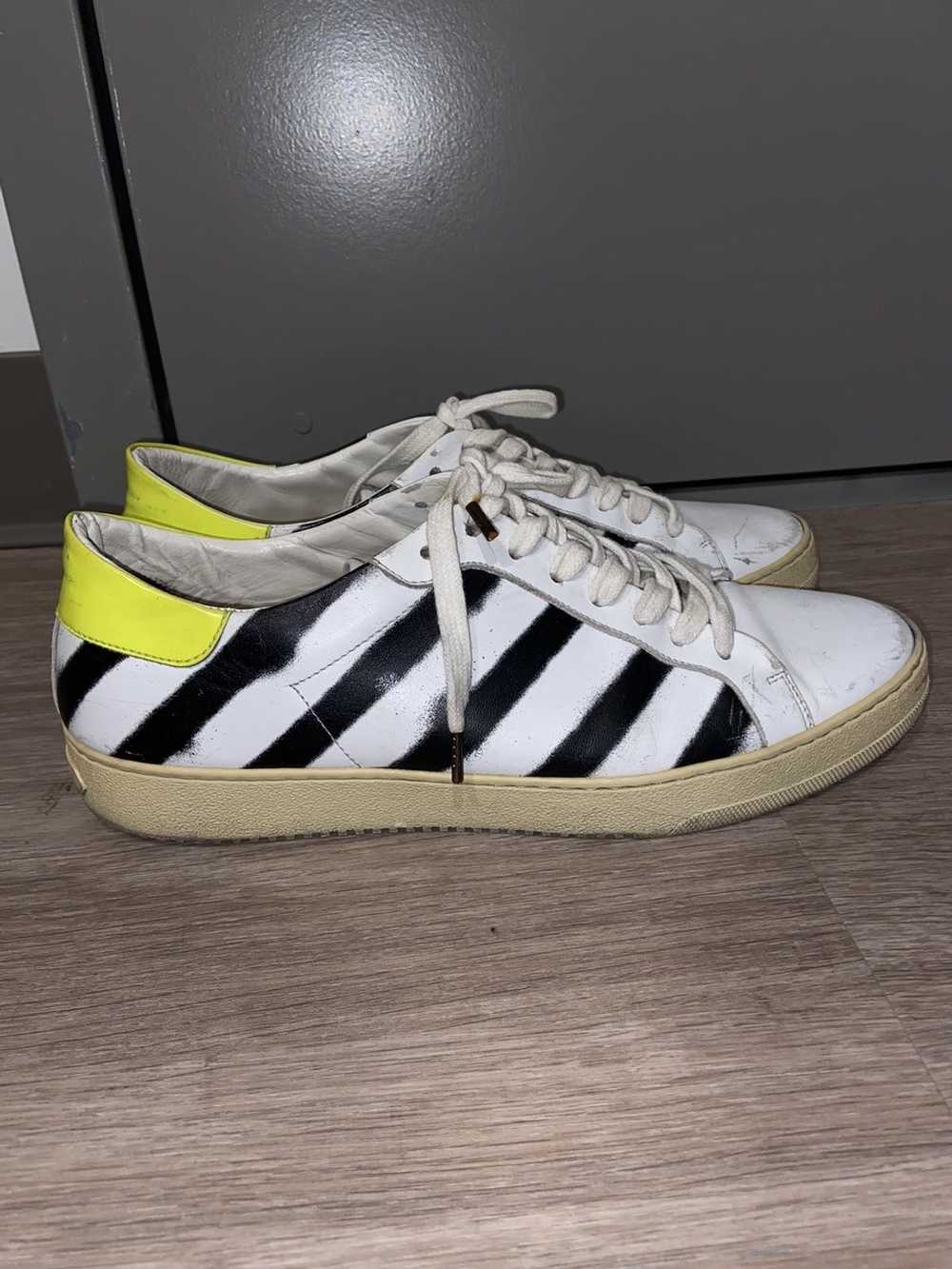 Off-White Off White Mirror Mirror 2013 Striped Sh… - image 1