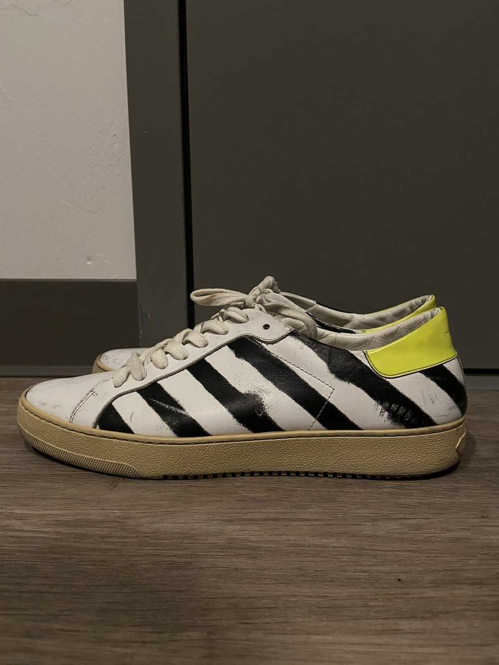 Off-White Off White Mirror Mirror 2013 Striped Sh… - image 7