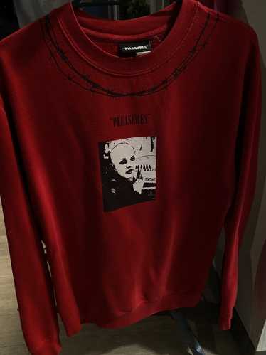 Pleasure × Pleasures Red ‘Britney Spears’ sweater 