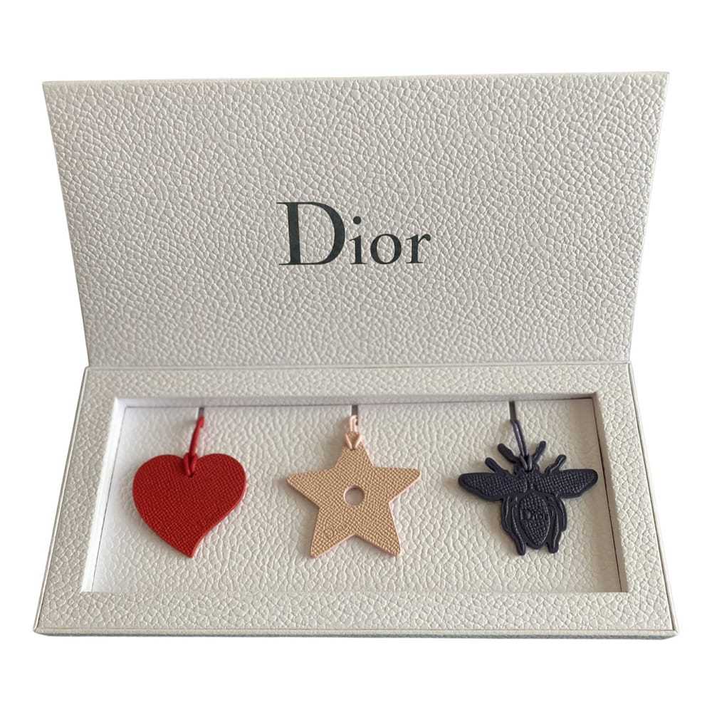 Dior Dior Set leather bag charm - image 1