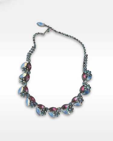 Juliana Purple & Blue Necklace - image 1