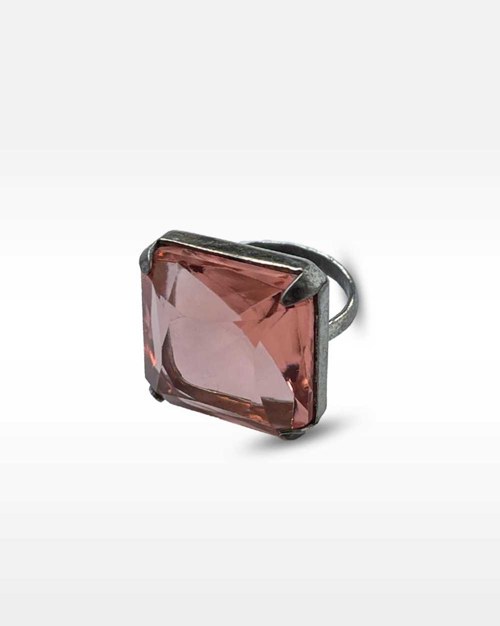 Pink and Silver Ring - image 1