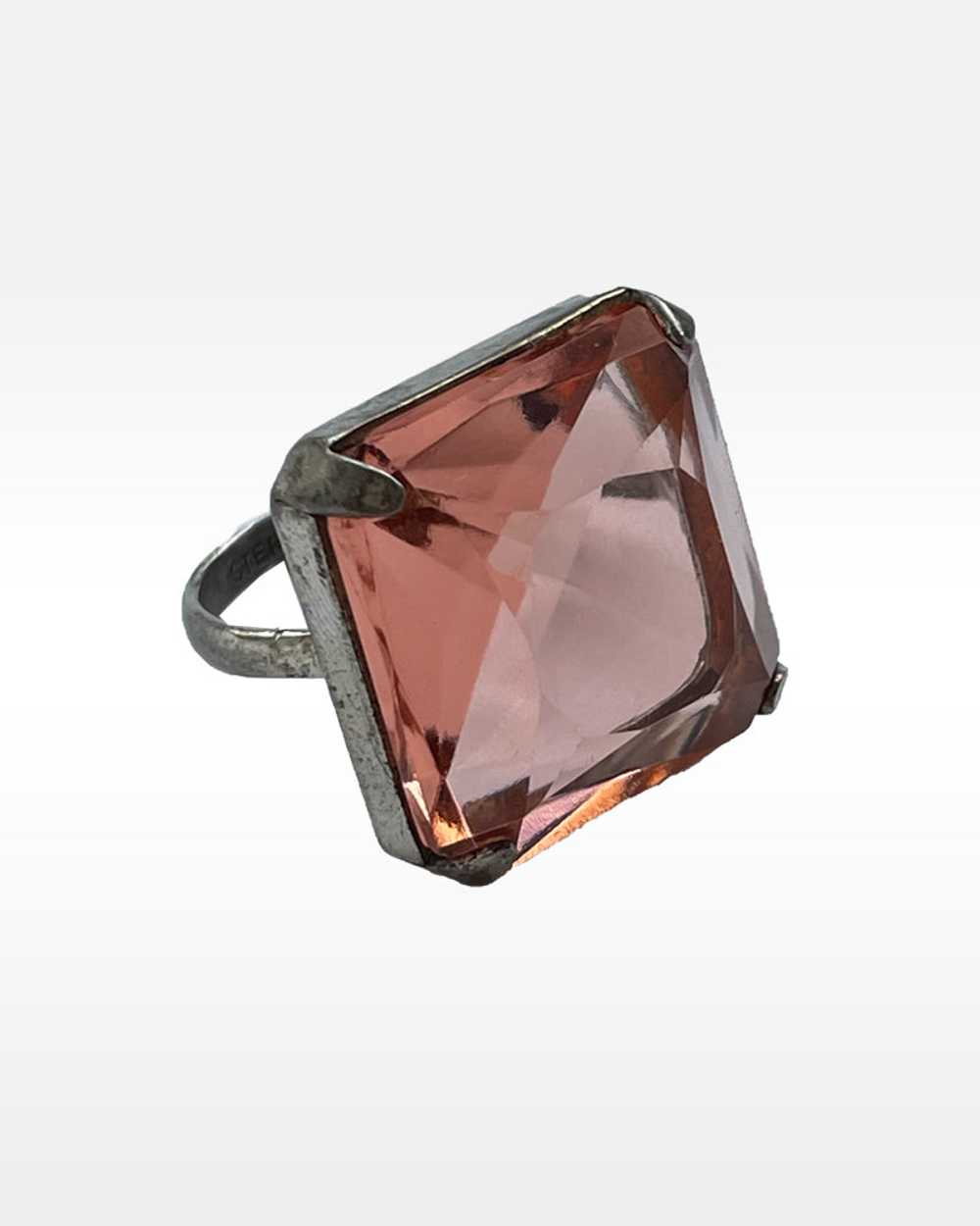 Pink and Silver Ring - image 4