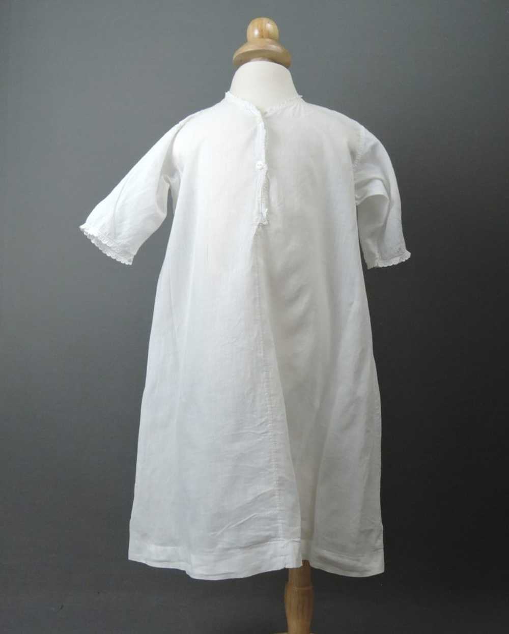Vintage Edwardian Child Gown, button front, Edwar… - image 2