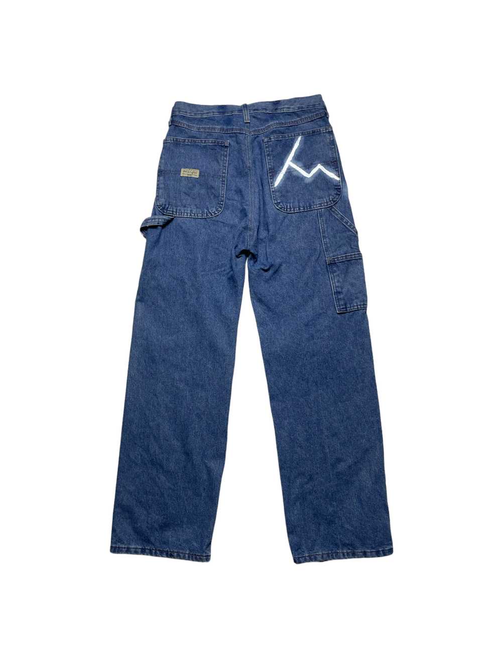 Custom Wrangler Lightning Jeans 1 of 1 - image 2