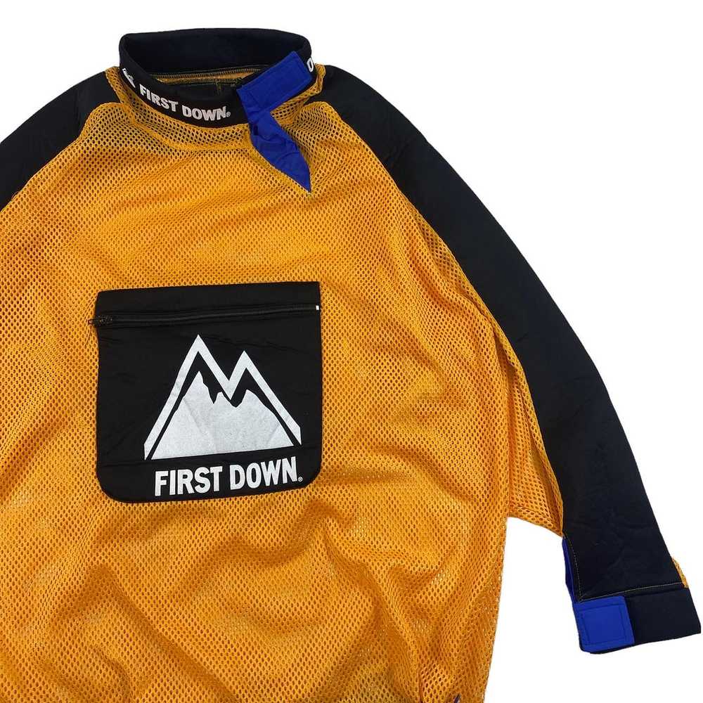 90s First down mesh and neoprene XL - image 2