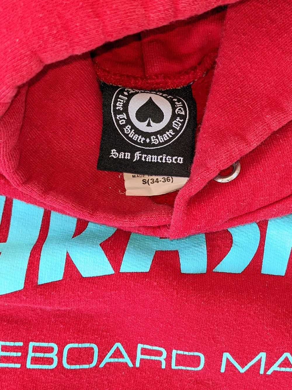 Thrasher Thrasher Skateboard Magazine red hoodie - image 3