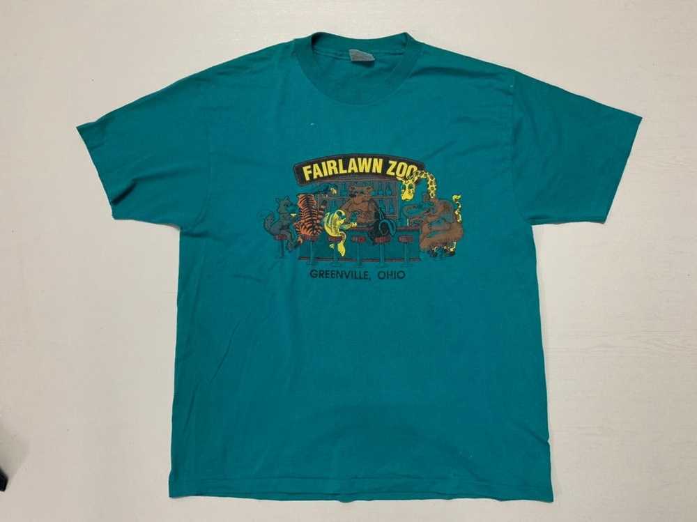 Animal Tee × Vintage VINTAGE FAIRLAWN ZOO T-SHIRT - image 2