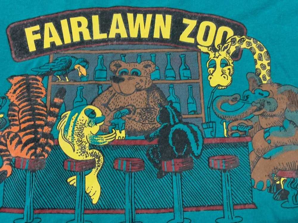 Animal Tee × Vintage VINTAGE FAIRLAWN ZOO T-SHIRT - image 4