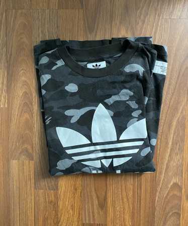 Rare BAPE Adidas collaboration football jersey shops size XS