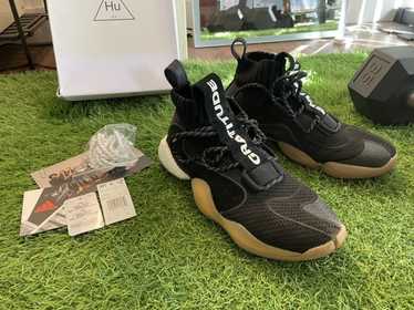 Adidas X Pharrell Williams Black Crazy BYW HU Basketball Shoes