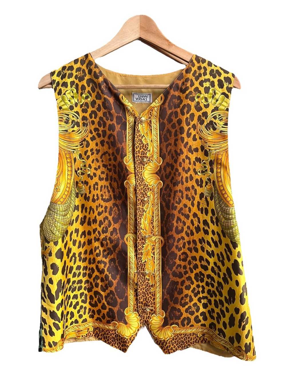 Versace × Vintage Gianni Versace Silk Vest Vaistcoat Gem