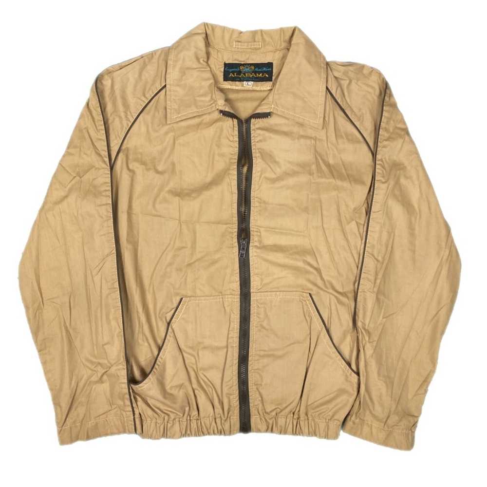 Vintage Vintage 1970s brown zip up jacket - image 1