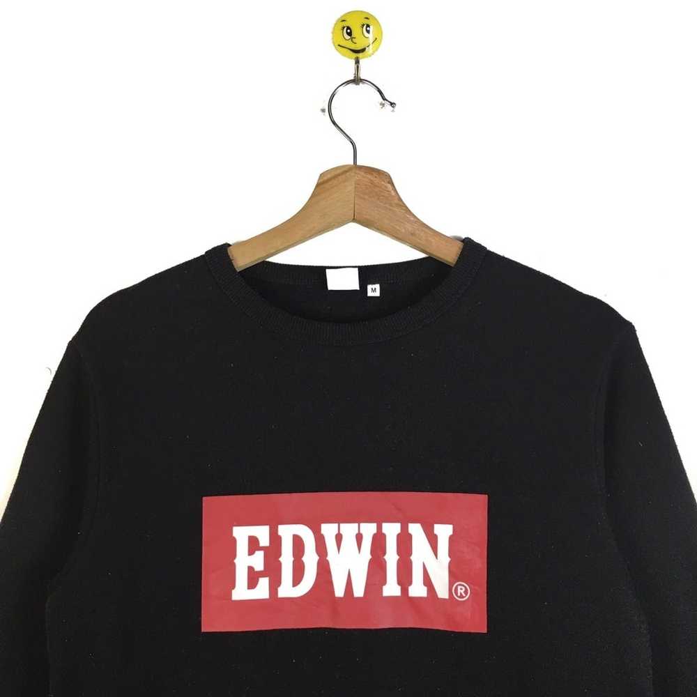Brand × Edwin × Vintage Edwin Sweatshirt Big Logo… - image 2