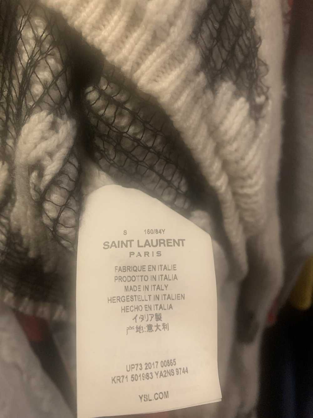 Saint Laurent Paris Saint Laurent Knit Sweater - image 4