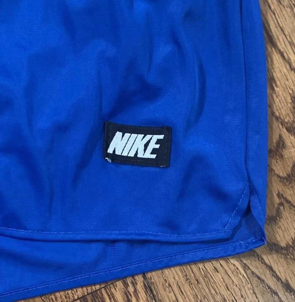 Nike Vintage Nike Blue Lightweight Running Shorts… - image 4