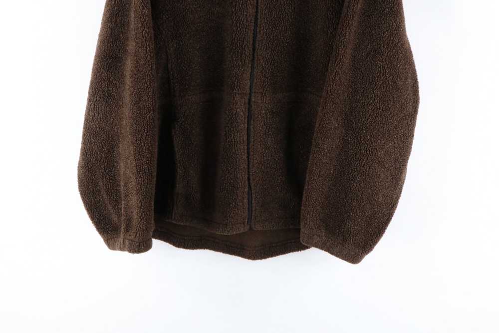 Vintage Vintage 90s Woolrich Fleece Full Zip Hood… - image 3