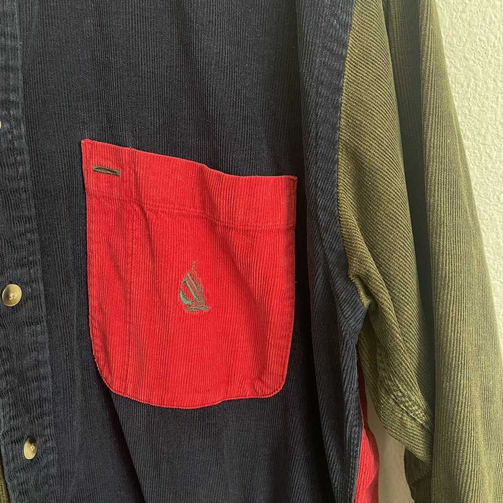 Nautica × Vintage Nautica Corduroy Button Down Lo… - image 5