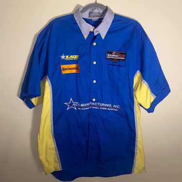 Other 🦬Stand 21 Racewear button up crew shirt XXL - image 1