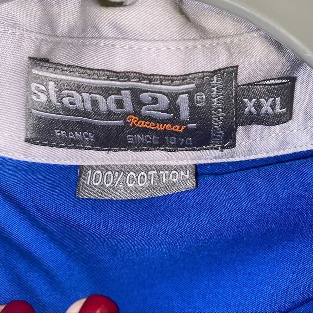 Other 🦬Stand 21 Racewear button up crew shirt XXL - image 4