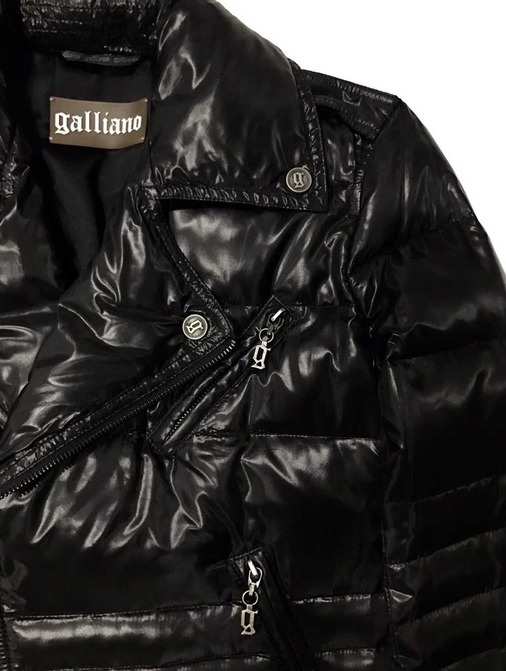 John Galliano Authentic Riders Puffer Jacket - image 5