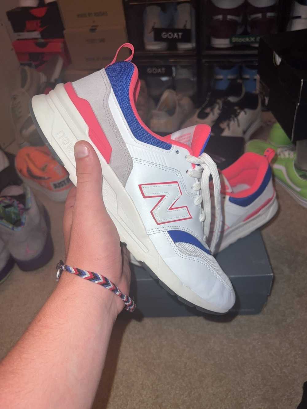 New Balance 997 Low White Pink Blue - image 1