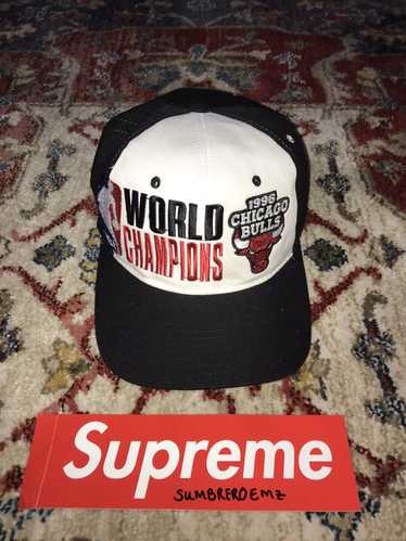 Vintage Starter 1996 Chicago Bulls NBA World Champions Champs Snapback Hat